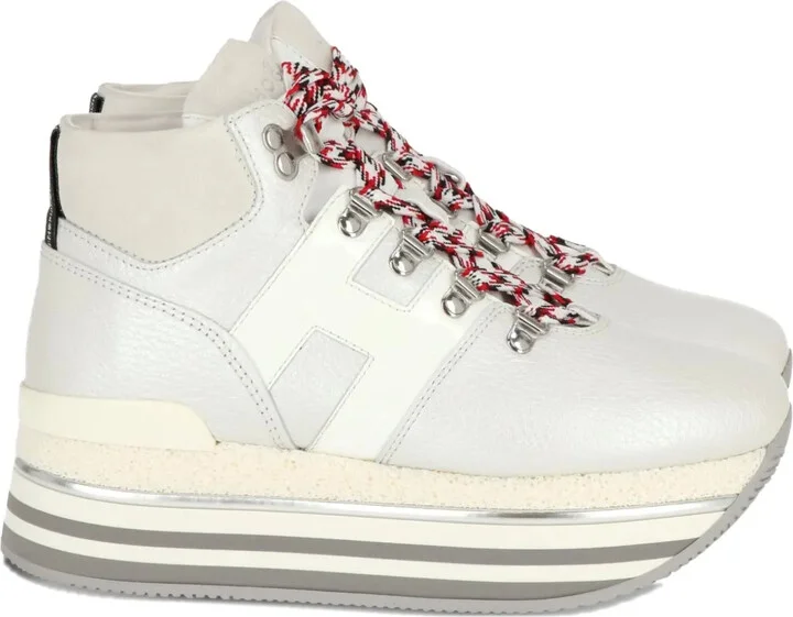 Platform Lace-Up Sneakers