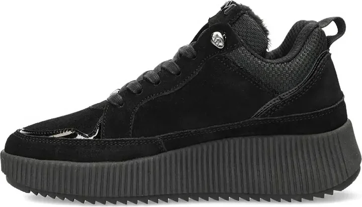 Platform Lace-Up Sneakers