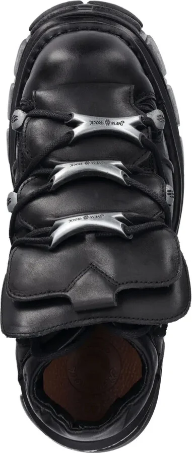 Platform Lace-Up Trainers - Image 4