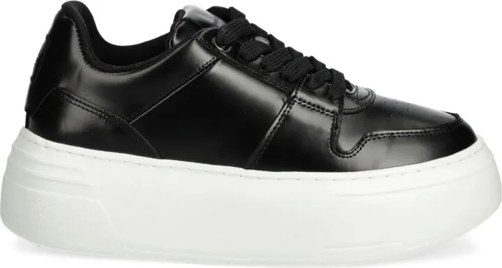 Platform Lace-Up Trainers