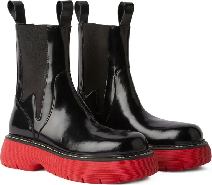 platform leather Chelsea boots - Image 2