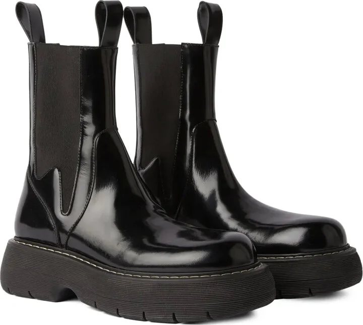 platform leather Chelsea boots - Image 2