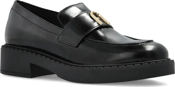 Platform Leather Loafers - Image 2
