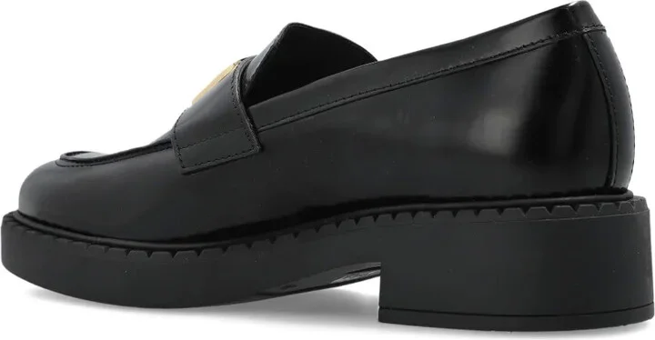 Platform Leather Loafers - Image 3
