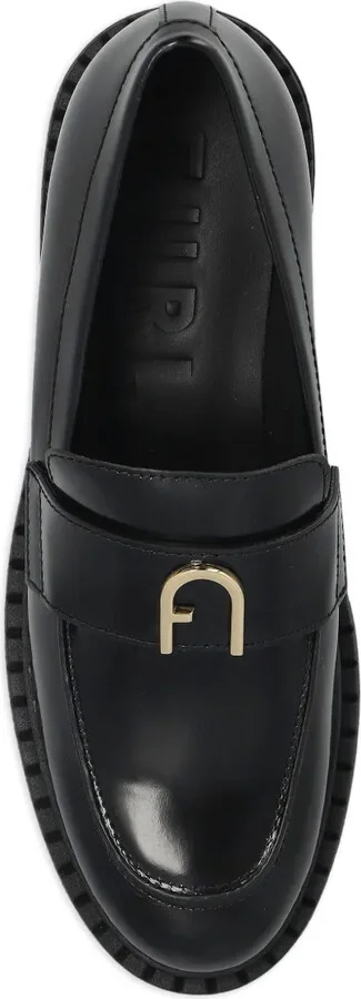 Platform Leather Loafers - Image 4