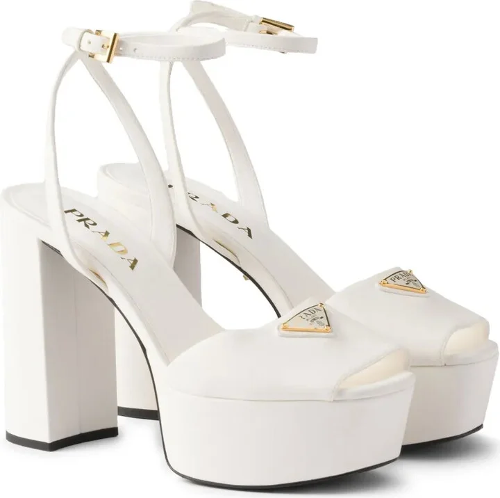 Platform Leather Sandals - Image 2