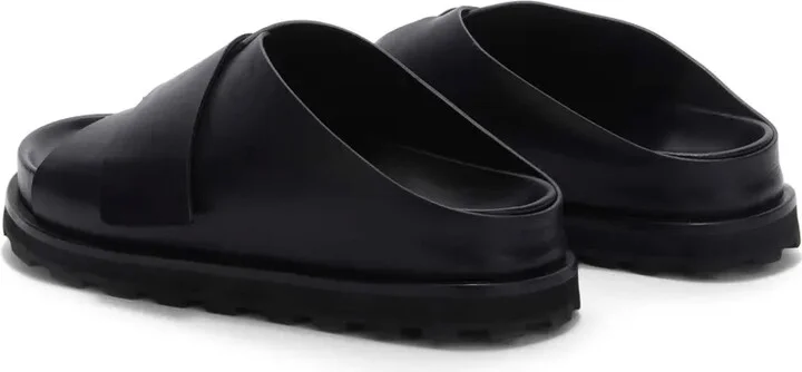Platform Leather Slides - Image 3