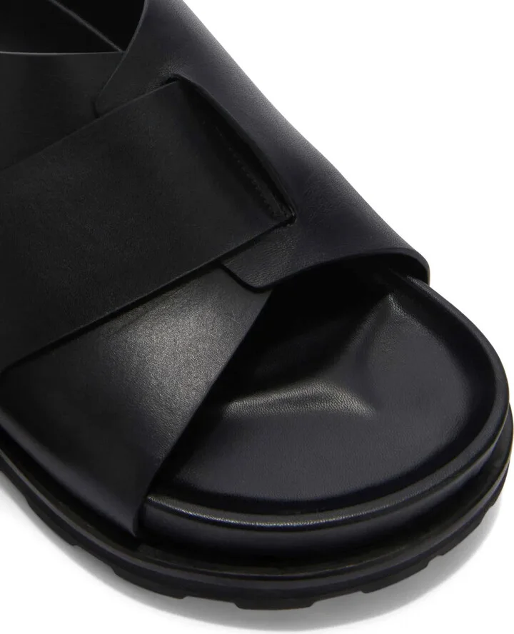 Platform Leather Slides - Image 5