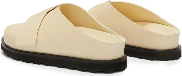 Platform Leather Slides - Image 3