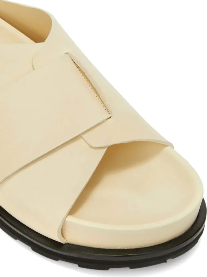 Platform Leather Slides - Image 5