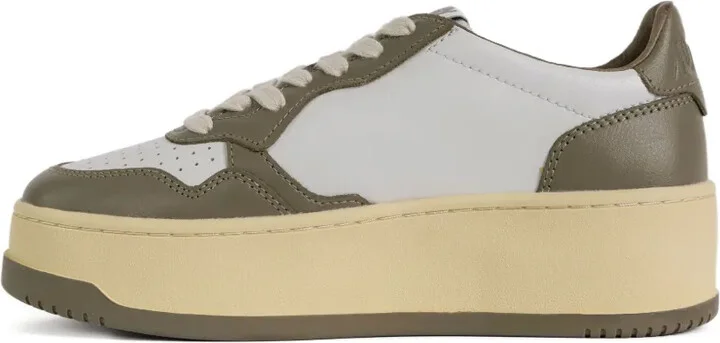 Platform Leather Sneakers - Image 3