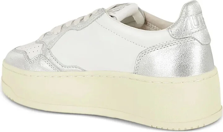 Platform Leather Sneakers - Image 3