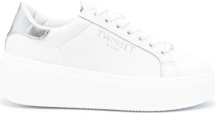 Platform Leather Sneakers