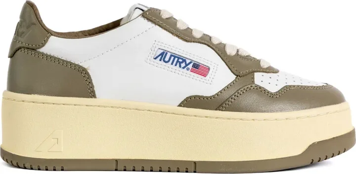 Platform Leather Sneakers