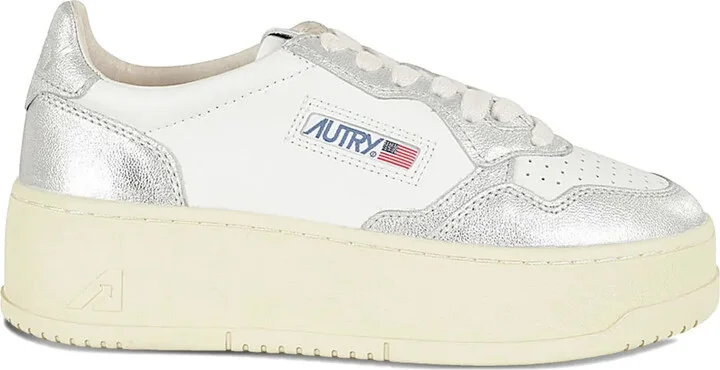 Platform Leather Sneakers