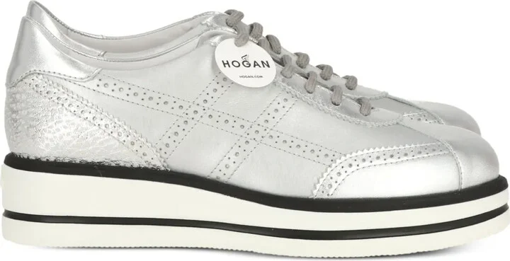 Platform Leather Sneakers
