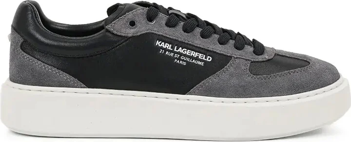 Platform Leather Suede Sneakers