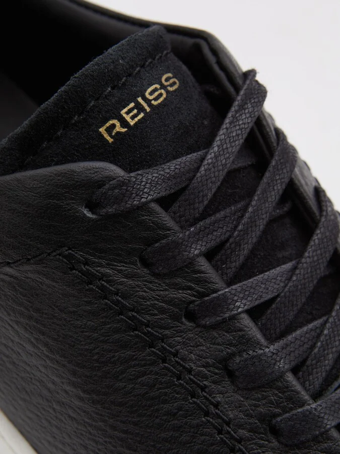 Platform Leather Trainers - Image 5