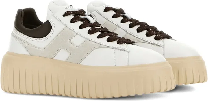 Platform Leather Trainers - Image 2