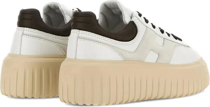 Platform Leather Trainers - Image 3