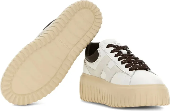 Platform Leather Trainers - Image 4