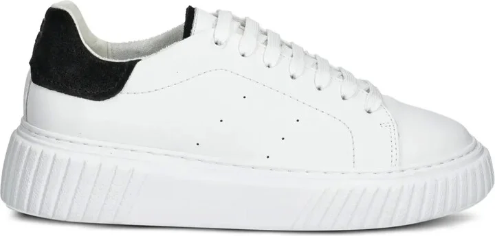 Platform Leather Trainers