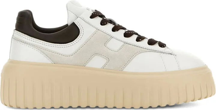 Platform Leather Trainers