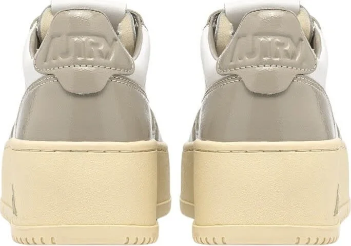 Platform Low Lea Pat Wht Pltaupe - Image 3