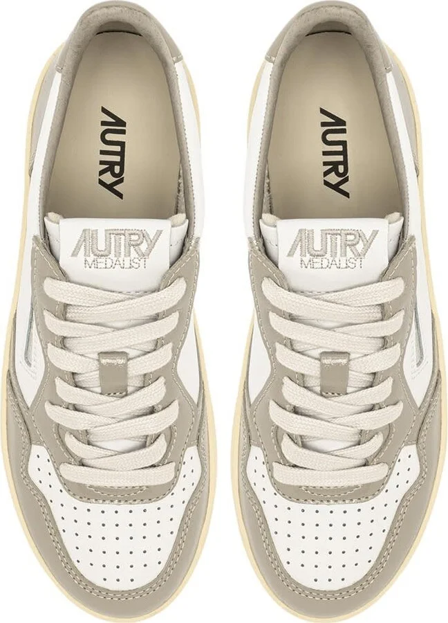 Platform Low Lea Pat Wht Pltaupe - Image 5