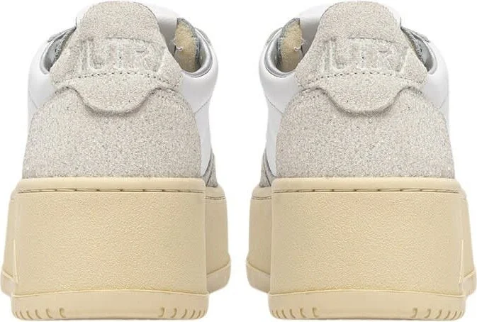 Platform Low Lea Stars Wht Wht - Image 3