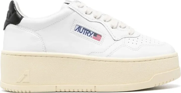 Platform Low-Top Sneakers With Platform