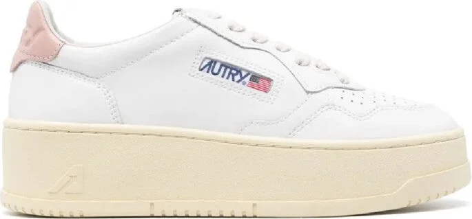 Platform Low-Top Sneakers With Platform Sole