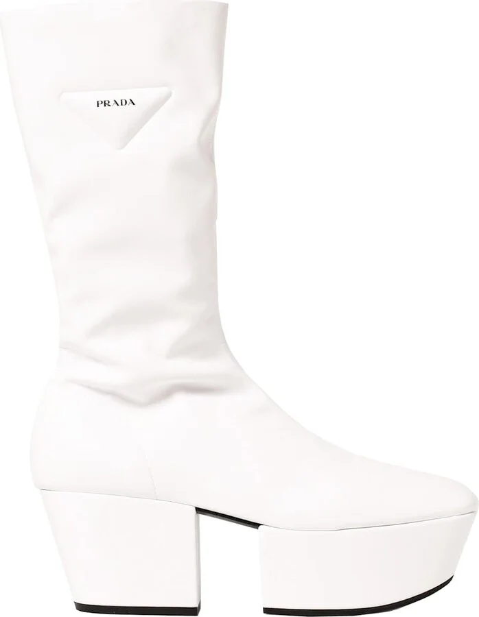 Platform Pull On Boots