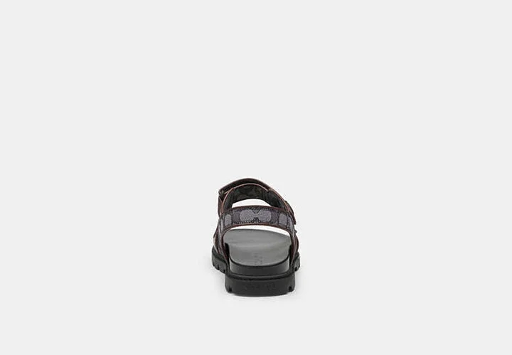 Platform Sandal In Signature Jacquard - Image 5