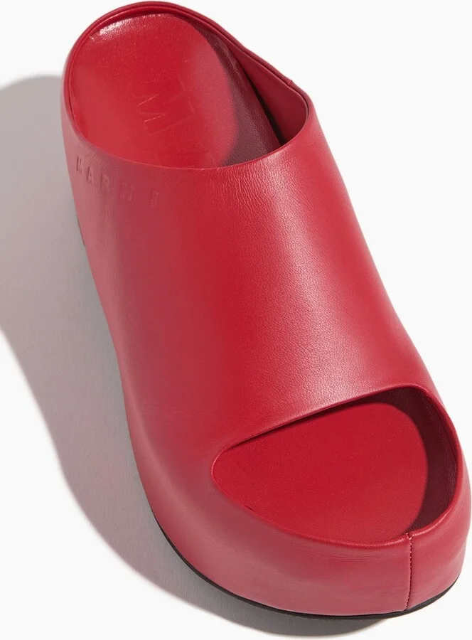 Platform Sandal in Tulip - Image 4