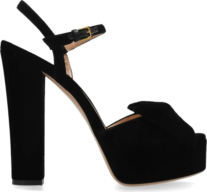 Platform Sandals, , - Black