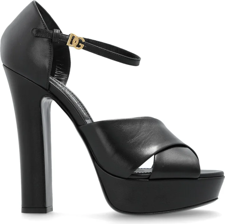 Platform Sandals, , - Black