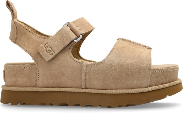 Platform Sandals Goldenrise Hi, , - Beige