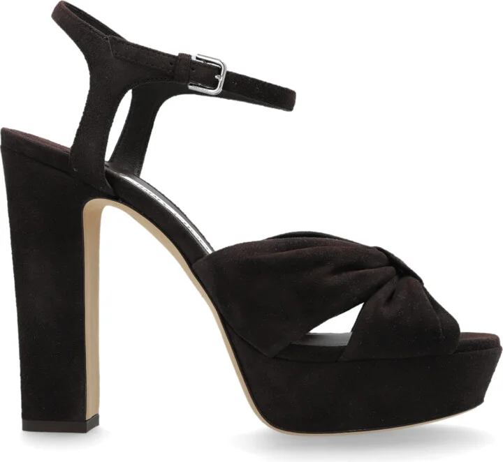 Platform Sandals "Heloise", , - Brown