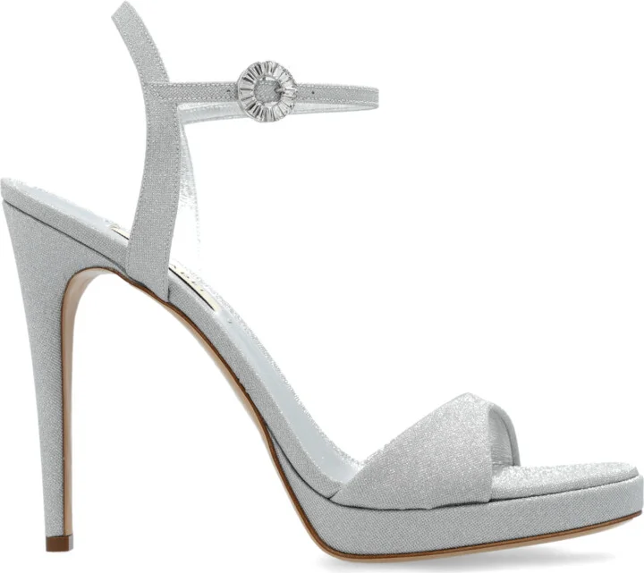 Platform Sandals, , - Silver