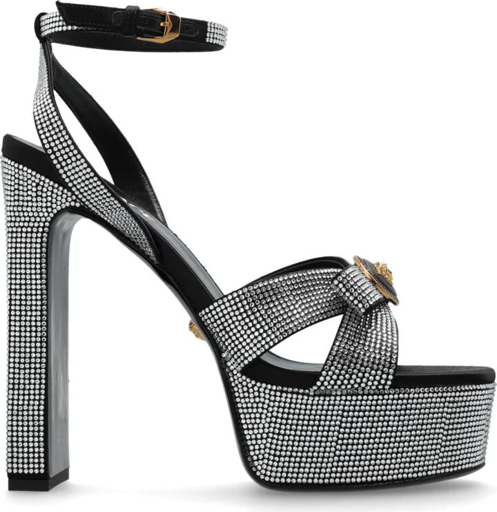 Platform Sandals, , - Silver