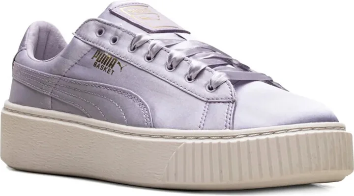 Platform Satin Sneakers - Image 2