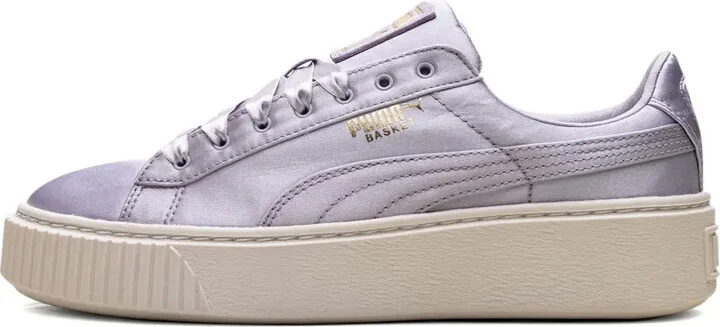 Platform Satin Sneakers - Image 5