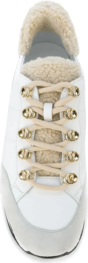 Platform Shearling Trainers - Image 4