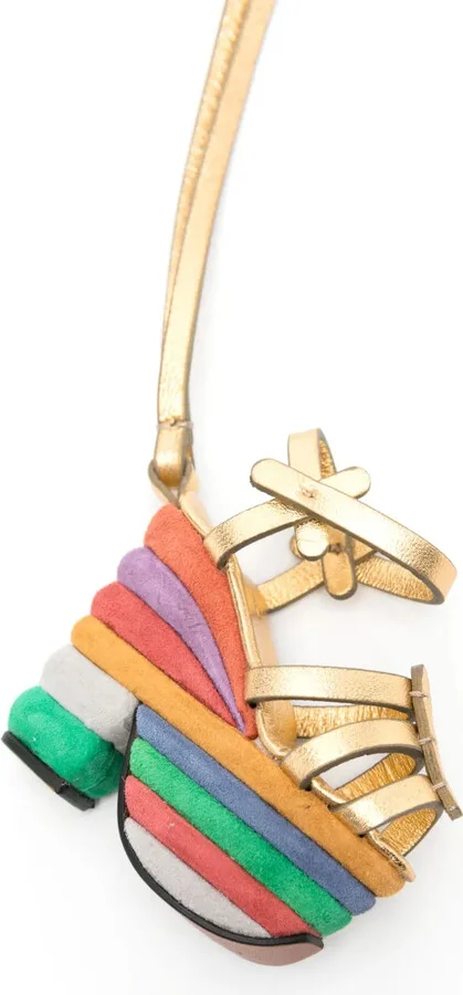 Platform Shoe Leather Keychain - Image 2