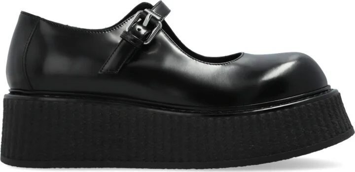 Platform Shoes, , - Black