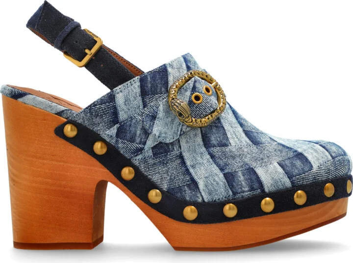 Platform Shoes "Mayfair", , - Blue