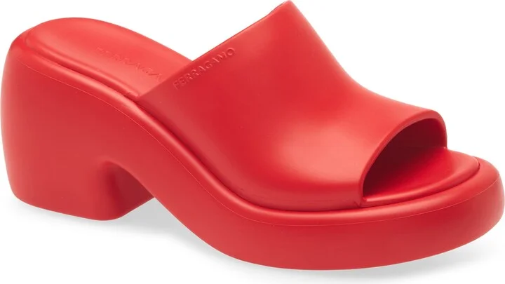 Platform Slide Sandal