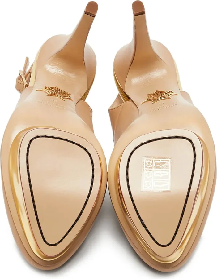 Platform Slingback Heels - Image 4
