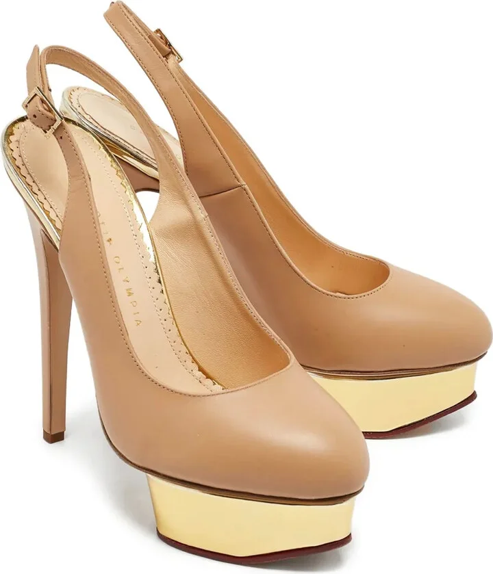 Platform Slingback Heels - Image 5